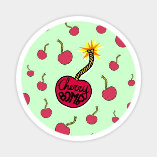 Cherry bomb (pattern) - NCT 127 Magnet